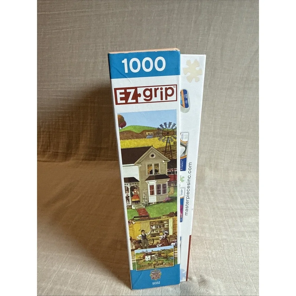 TRAVELING MAN 1000‎ PC PUZZLE EZ GRIP Larger Pieces